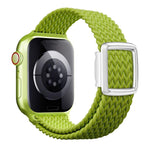 Pulseira de Relógio em Nylon Trançado com Fivela Magnética Estilo Moderno, Para Apple Watch 46mm / 49mm / 45mm / 44mm, Para Apple Watch 42mm / 41mm / 40mm / 38mm