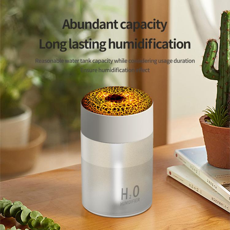 Simulated Lava Crack 7-Color Ambient Light Humidifier, Simulated Lava Crack