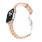 Pulseira de relógio em liga de zinco com fecho borboleta Dragon Spine, para Apple Watch 46mm / 49mm / 45mm / 44mm, para Apple Watch 42mm / 41mm / 40mm / 38mm