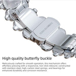 Pulseira de relógio em liga de zinco com fecho borboleta Dragon Spine, para Apple Watch 46mm / 49mm / 45mm / 44mm, para Apple Watch 42mm / 41mm / 40mm / 38mm