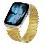 Molecular Arrangement Magnetic Stainless Steel Watch Band, For Apple Watch 46mm / 49mm / 45mm / 44mm, For Apple Watch 42mm / 41mm / 40mm / 38mm