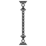 Pulseira de relógio metálica com diamante incrustado em concha, para Apple Watch 46mm / 49mm / 45mm / 44mm, para Apple Watch 42mm / 41mm / 40mm / 38mm