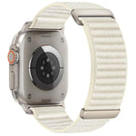 Pulseira de Relógio em Nylon com Fecho de Gancho e Loop de Duas Secções com Padrão de Montanha, Para Apple Watch 46mm / 49mm / 45mm / 44mm, Para Apple Watch 42mm / 41mm / 40mm / 38mm