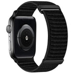 Pulseira de Relógio em Nylon com Fecho de Gancho e Loop de Duas Secções com Padrão de Montanha, Para Apple Watch 46mm / 49mm / 45mm / 44mm, Para Apple Watch 42mm / 41mm / 40mm / 38mm