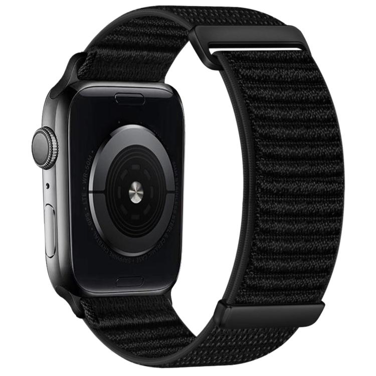 Pulseira de Relógio em Nylon com Fecho de Gancho e Loop de Duas Secções com Padrão de Montanha, Para Apple Watch 46mm / 49mm / 45mm / 44mm, Para Apple Watch 42mm / 41mm / 40mm / 38mm