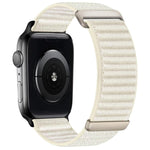 Pulseira de Relógio em Nylon com Fecho de Gancho e Loop de Duas Secções com Padrão de Montanha, Para Apple Watch 46mm / 49mm / 45mm / 44mm, Para Apple Watch 42mm / 41mm / 40mm / 38mm