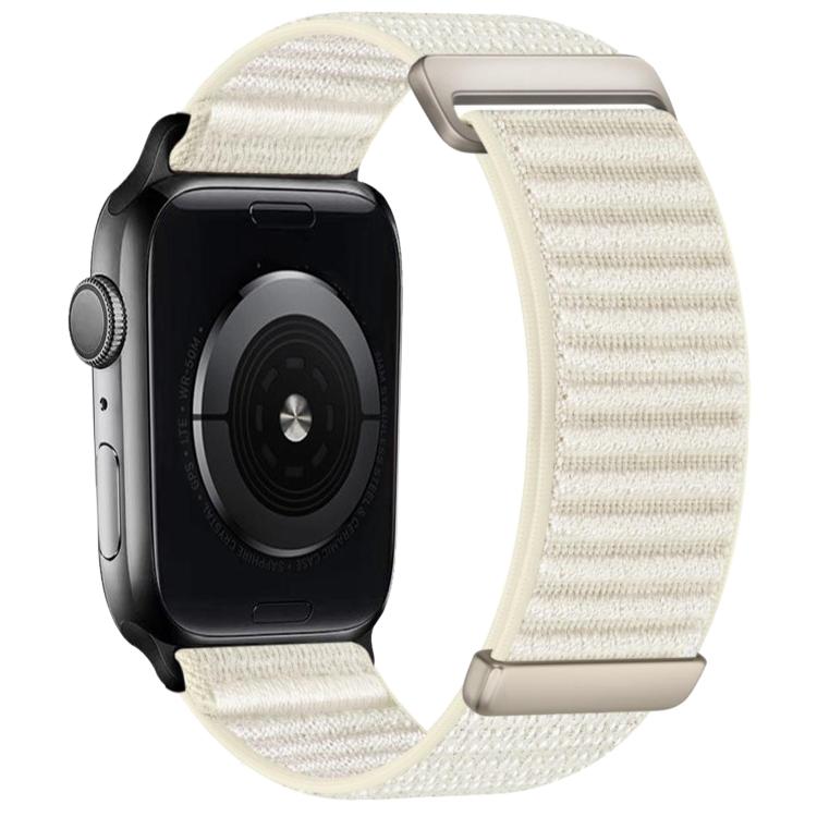 Pulseira de Relógio em Nylon com Fecho de Gancho e Loop de Duas Secções com Padrão de Montanha, Para Apple Watch 46mm / 49mm / 45mm / 44mm, Para Apple Watch 42mm / 41mm / 40mm / 38mm