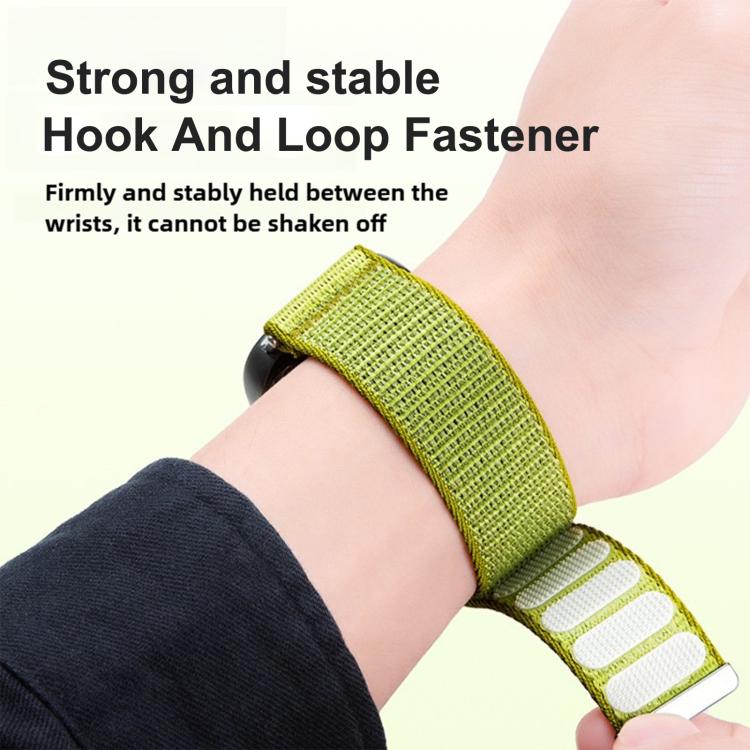 Pulseira de Relógio em Nylon com Fecho de Gancho e Loop de Duas Secções com Padrão de Montanha, Para Apple Watch 46mm / 49mm / 45mm / 44mm, Para Apple Watch 42mm / 41mm / 40mm / 38mm