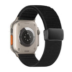 Pulseira de Relógio em Nylon com Padrão Ondulado e Fecho Magnético, Para Apple Watch 46mm / 49mm / 45mm / 44mm, Para Apple Watch 42mm / 41mm / 40mm / 38mm