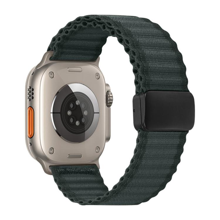 Off Road Magnetic Buckle Braided Nylon Loop Watch Band, For Apple Watch 46mm / 49mm / 45mm / 44mm, For Apple Watch 42mm / 41mm / 40mm / 38mm