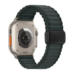 Pulseira de Relógio em Nylon Trançado com Fecho Magnético Off Road, Para Apple Watch 46mm / 49mm / 45mm / 44mm, Para Apple Watch 42mm / 41mm / 40mm / 38mm