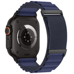 Pulseira de Relógio em Nylon com Loop de Montanha Alta em Duas Secções e Fecho C, Para Apple Watch 46mm / 49mm / 45mm / 44mm, Para Apple Watch 42mm / 41mm / 40mm / 38mm