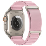 Pulseira de Relógio em Nylon com Loop de Montanha Alta em Duas Secções e Fecho C, Para Apple Watch 46mm / 49mm / 45mm / 44mm, Para Apple Watch 42mm / 41mm / 40mm / 38mm