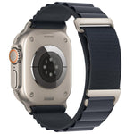 Pulseira de Relógio em Nylon com Loop de Montanha Alta em Duas Secções e Fecho C, Para Apple Watch 46mm / 49mm / 45mm / 44mm, Para Apple Watch 42mm / 41mm / 40mm / 38mm