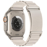 Pulseira de Relógio em Nylon com Loop de Montanha Alta em Duas Secções e Fecho C, Para Apple Watch 46mm / 49mm / 45mm / 44mm, Para Apple Watch 42mm / 41mm / 40mm / 38mm