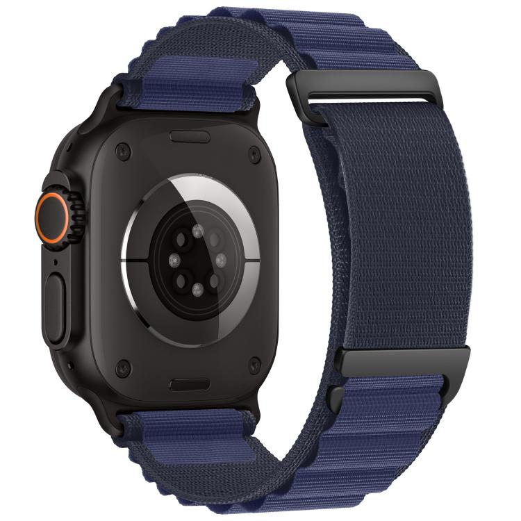 Pulseira de Relógio em Nylon com Loop de Montanha Alta em Duas Secções e Fecho C, Para Apple Watch 46mm / 49mm / 45mm / 44mm, Para Apple Watch 42mm / 41mm / 40mm / 38mm