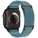 Pulseira de Relógio em Nylon com Loop de Montanha Alta em Duas Secções e Fecho C, Para Apple Watch 46mm / 49mm / 45mm / 44mm, Para Apple Watch 42mm / 41mm / 40mm / 38mm