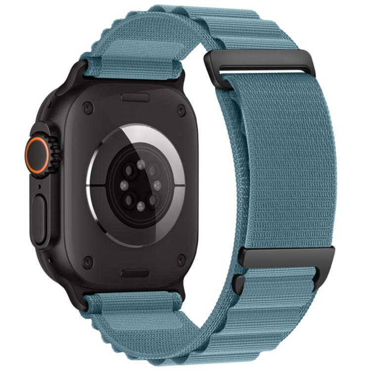 Pulseira de Relógio em Nylon com Loop de Montanha Alta em Duas Secções e Fecho C, Para Apple Watch 46mm / 49mm / 45mm / 44mm, Para Apple Watch 42mm / 41mm / 40mm / 38mm