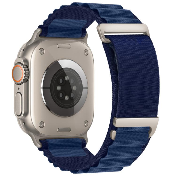 Pulseira de Relógio em Nylon com Loop de Montanha Alta em Duas Secções e Fecho C, Para Apple Watch 46mm / 49mm / 45mm / 44mm, Para Apple Watch 42mm / 41mm / 40mm / 38mm