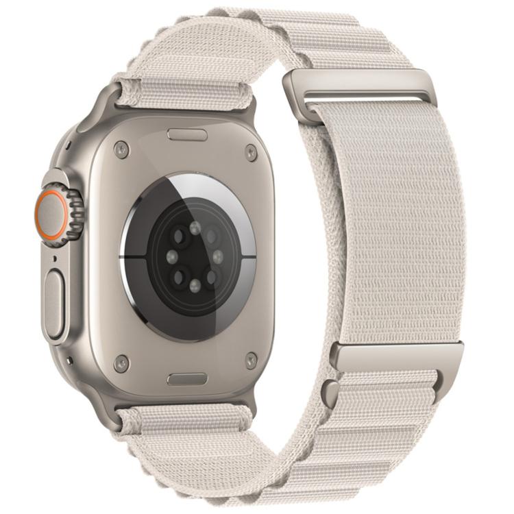 Pulseira de Relógio em Nylon com Loop de Montanha Alta em Duas Secções e Fecho C, Para Apple Watch 46mm / 49mm / 45mm / 44mm, Para Apple Watch 42mm / 41mm / 40mm / 38mm