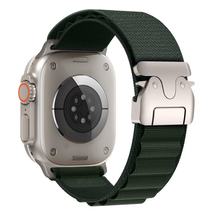Parachute Buckle High Mountain Nylon Loop Watch Band, For Apple Watch 46mm / 49mm / 45mm / 44mm, For Apple Watch 42mm / 41mm / 40mm / 38mm