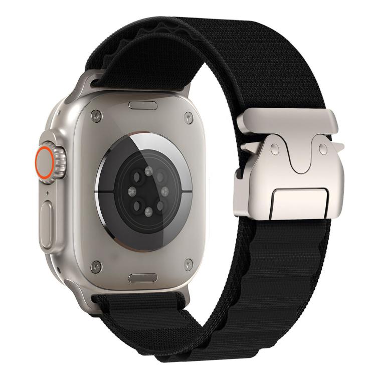 Parachute Buckle High Mountain Nylon Loop Watch Band, For Apple Watch 46mm / 49mm / 45mm / 44mm, For Apple Watch 42mm / 41mm / 40mm / 38mm