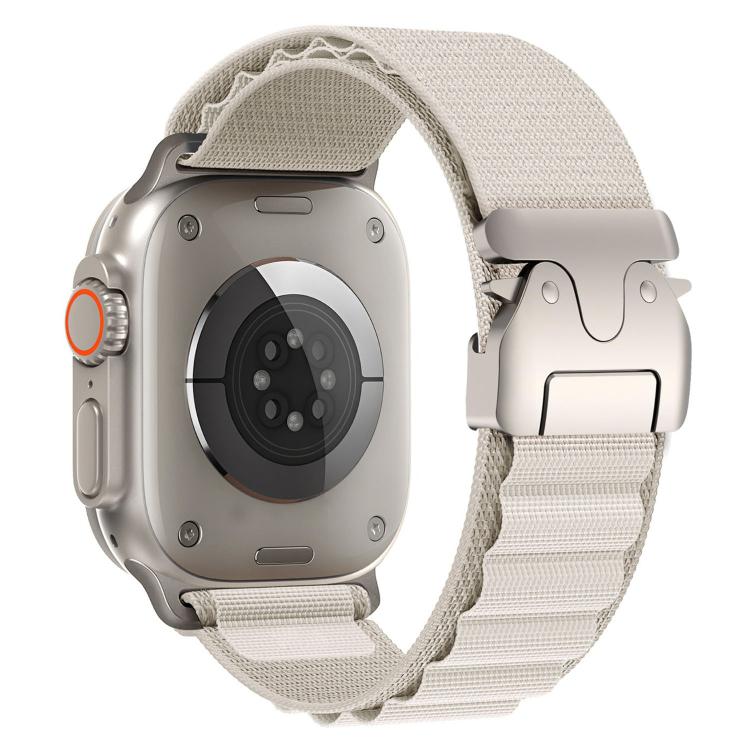 Parachute Buckle High Mountain Nylon Loop Watch Band, For Apple Watch 46mm / 49mm / 45mm / 44mm, For Apple Watch 42mm / 41mm / 40mm / 38mm