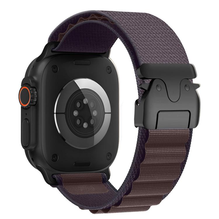 Parachute Buckle High Mountain Nylon Loop Watch Band, For Apple Watch 46mm / 49mm / 45mm / 44mm, For Apple Watch 42mm / 41mm / 40mm / 38mm
