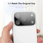 ENKAY Hat-Prince Black 9H Rear Camera Lens Tempered Glass Film, For iPhone 17 Pro Max, For iPhone 17 Pro, For iPhone 17, For iPhone Air