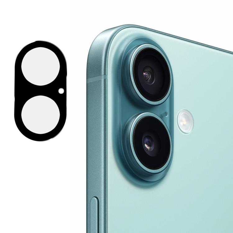 ENKAY Hat-Prince Black 9H Rear Camera Lens Tempered Glass Film, For iPhone 17 Pro Max, For iPhone 17 Pro, For iPhone 17, For iPhone Air