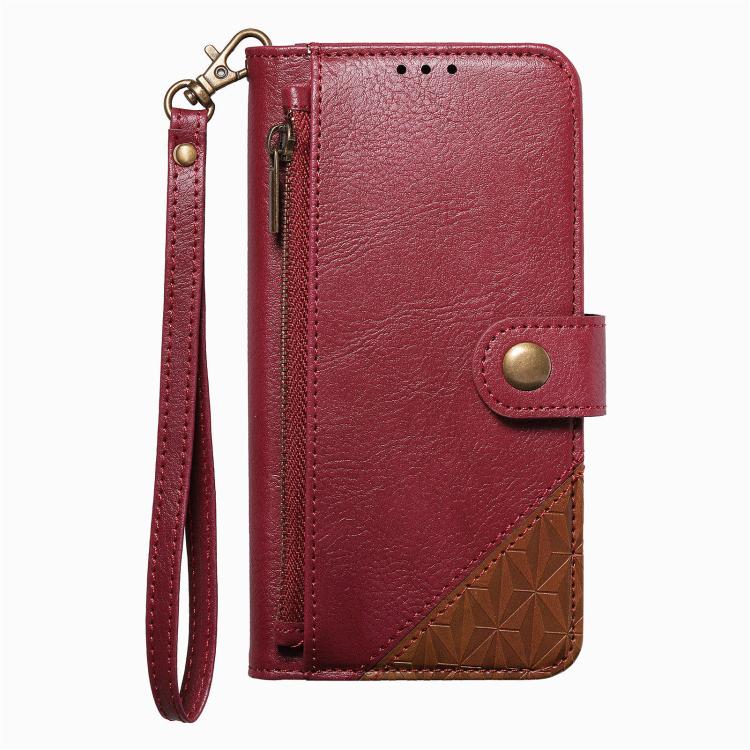 Capa para telemóvel carteira com fecho e costura em pele vegana com alça, para iPhone 15 Pro Max, para iPhone 15 Pro, para iPhone 15 Plus, para iPhone 15