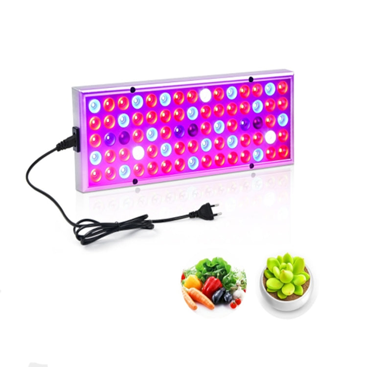 Luz de Crescimento para Plantas de Espectro Completo 25W 75 LEDs Fitolampy para Plantas, Flores, Cultivo de Mudas, Lâmpadas LED de Crescimento AC85-265V, EUA, UE