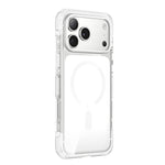 Capa de telemóvel magnética em acrílico transparente com airbag e vedação a vácuo, Para iPhone 17 Pro Max, Para iPhone 17 Pro, Para iPhone 17