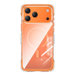 Capa de telemóvel magnética em acrílico transparente com airbag e vedação a vácuo, Para iPhone 17 Pro Max, Para iPhone 17 Pro, Para iPhone 17