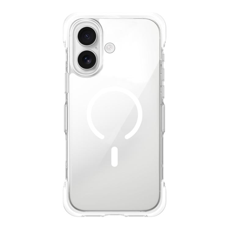Capa de telemóvel magnética em acrílico transparente com airbag e vedação a vácuo, Para iPhone 17 Pro Max, Para iPhone 17 Pro, Para iPhone 17