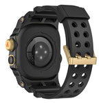 Capa protetora metálica com bracelete de relógio TPU de peça única, para Apple Watch Ultra 3 / Ultra 2 / Ultra 1 49mm