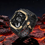 Capa protetora metálica com bracelete de relógio TPU de peça única, para Apple Watch Ultra 3 / Ultra 2 / Ultra 1 49mm