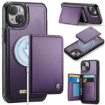 CaseMe Série Me80 Carteira Destacável Magnética em Pele Vegana com RFID, Para iPhone 13, Para iPhone 12 / 12 Pro, Para iPhone 12 Pro Max, Para iPhone 11 Pro Max, Para iPhone 11, Para iPhone 11 Pro