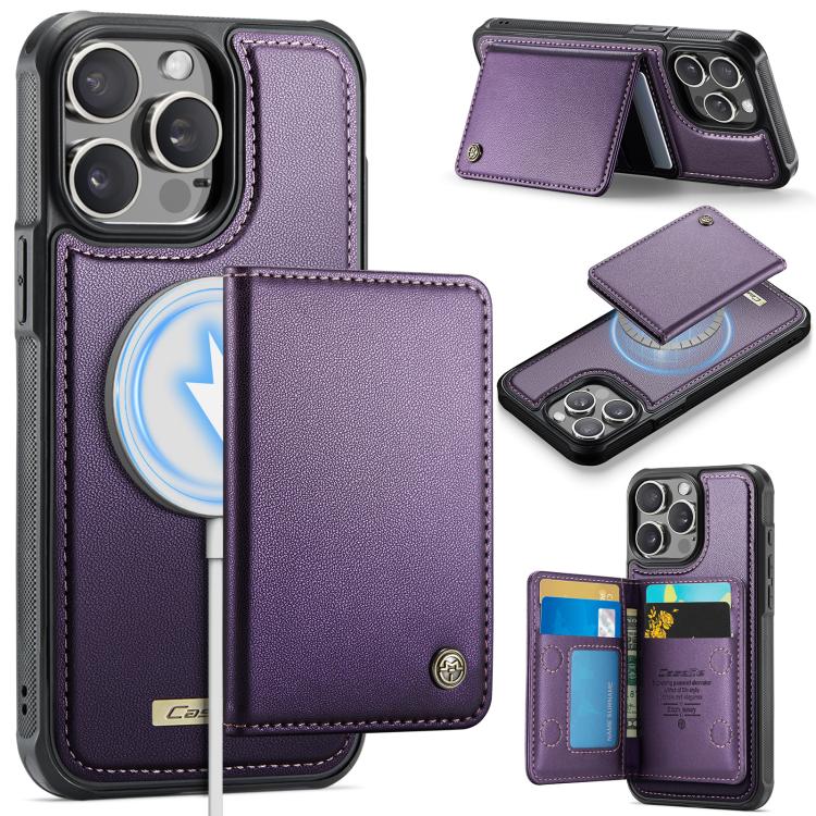CaseMe Série Me80 Carteira Destacável Magnética em Pele Vegana com RFID, Para iPhone 13, Para iPhone 12 / 12 Pro, Para iPhone 12 Pro Max, Para iPhone 11 Pro Max, Para iPhone 11, Para iPhone 11 Pro