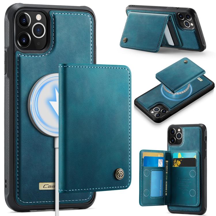 CaseMe Série Me80 Carteira Destacável Magnética em Pele Vegana com RFID, Para iPhone 13, Para iPhone 12 / 12 Pro, Para iPhone 12 Pro Max, Para iPhone 11 Pro Max, Para iPhone 11, Para iPhone 11 Pro