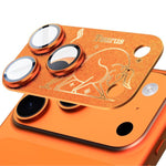 Para iPhone 17 Pro Doze Constelações Armadura Filme Integrado de Metal Fosco de Cobertura Total para Lente da Câmara, Escorpião, Balança, Aquário, Gémeos, Peixes, Leão, Sagitário, Capricórnio, Caranguejo, Touro, Virgem, Carneiro