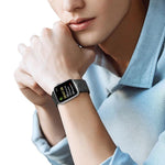 Correia de relógio em nylon elástico com glitter, para Apple Watch 49mm / 46mm / 45mm / 44mm, para Apple Watch 42mm / 41mm / 40mm / 38mm