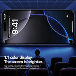 3pcs Easy Install Box Dust-Free 3D Curved Edge Privacy Electroplated Explosion-Proof Tempered Glass Film, For iPhone 17 Pro Max, For iPhone 17 Pro, For iPhone 17, For iPhone Air, For iPhone 16 Pro Max, For iPhone 16 Pro, For iPhone 16