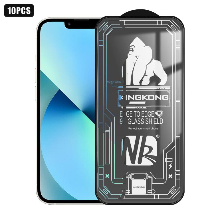 10pcs Filme de Vidro Temperado HD Electroplated à Prova de Explosão Resistente a Riscos com Borda Arqueada Grande 3D, Para iPhone 17 Pro Max, Para iPhone 17 Pro, Para iPhone 17, Para iPhone Air, Para iPhone 16 Pro Max, Para iPhone 16 Pro, Para iPhone 16