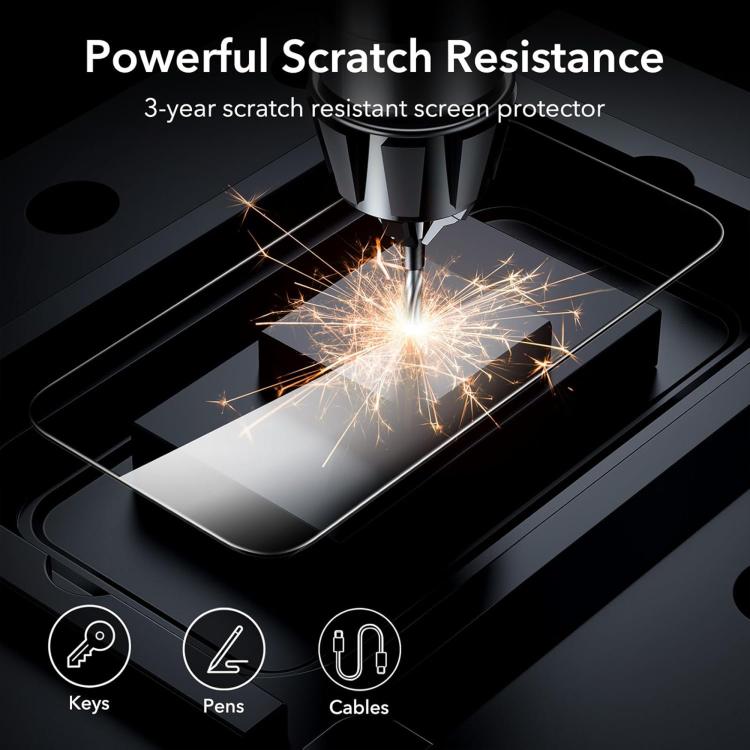 10pcs Filme de Vidro Temperado HD Electroplated à Prova de Explosão Resistente a Riscos com Borda Arqueada Grande 3D, Para iPhone 17 Pro Max, Para iPhone 17 Pro, Para iPhone 17, Para iPhone Air, Para iPhone 16 Pro Max, Para iPhone 16 Pro, Para iPhone 16