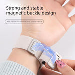 Correia de relógio em nylon elástico com fivela magnética dupla, para Apple Watch 49mm / 46mm / 45mm / 44mm, para Apple Watch 42mm / 41mm / 40mm / 38mm