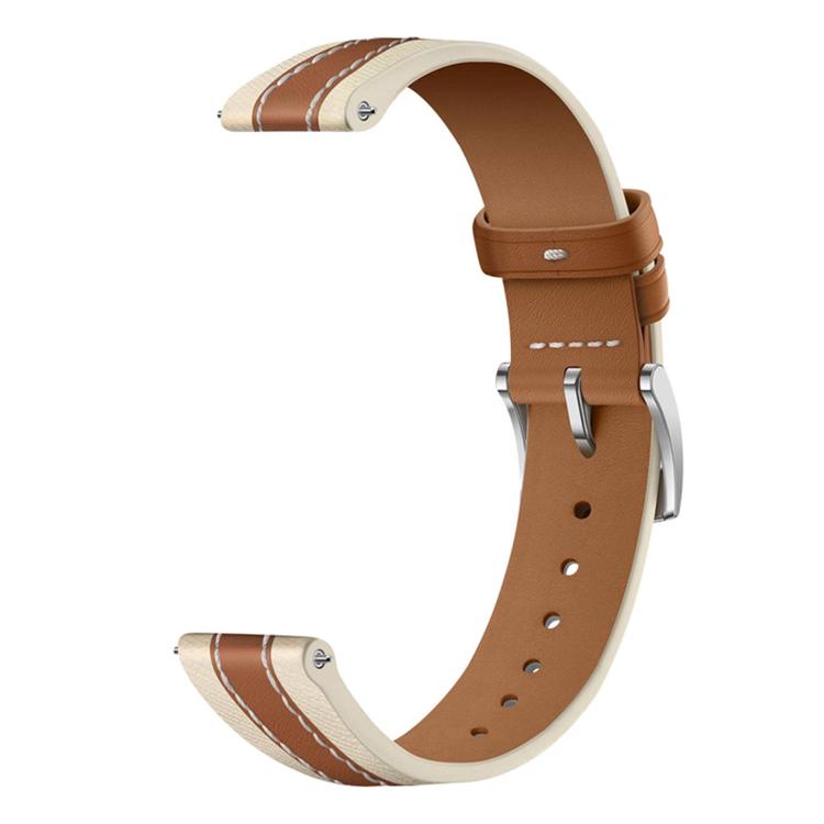 Correia de relógio em pele genuína com costura composta, para Apple Watch 46mm / 49mm / 45mm / 44mm, para Apple Watch 42mm / 41mm / 40mm / 38mm
