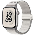Correia de relógio de nylon com fivela magnética, para Apple Watch 46mm / 49mm / 45mm / 44mm, para Apple Watch 42mm / 41mm / 40mm / 38mm