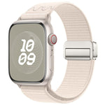 Correia de relógio de nylon com fivela magnética, para Apple Watch 46mm / 49mm / 45mm / 44mm, para Apple Watch 42mm / 41mm / 40mm / 38mm