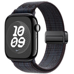 Correia de relógio de nylon com fivela magnética, para Apple Watch 46mm / 49mm / 45mm / 44mm, para Apple Watch 42mm / 41mm / 40mm / 38mm